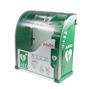 Szafka na defibrylator Aivia 220 – zewnętrzna szafka na AED z ogrzewaniem