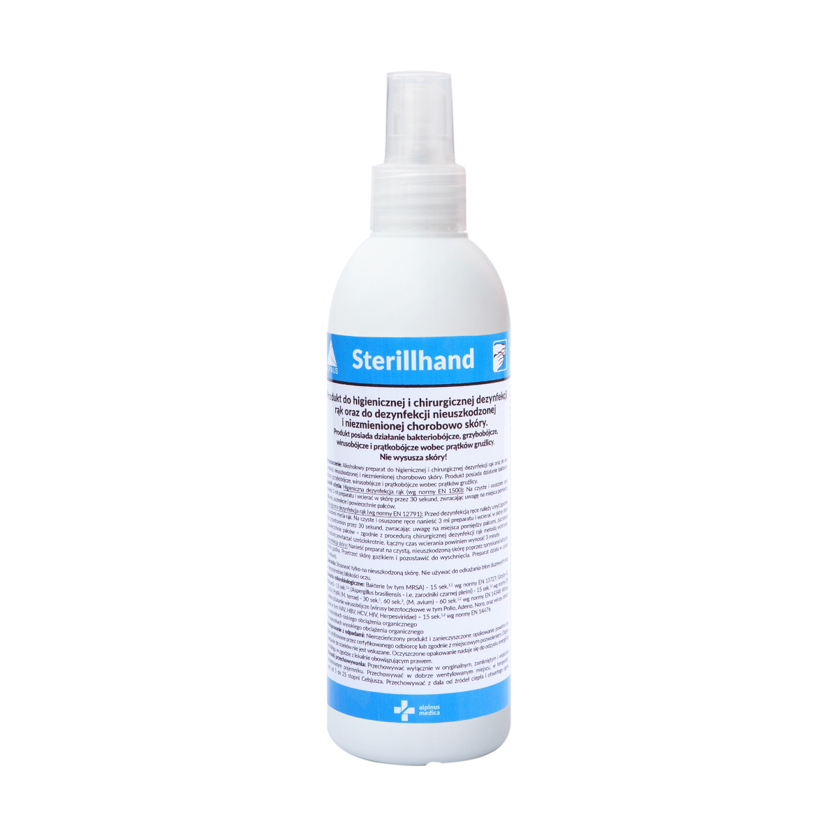Płyn do dezynfekcji rąk i skóry Sterillhand 250 ml