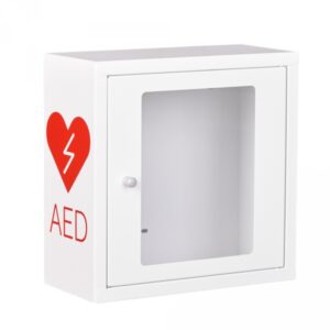 Szafka AED ASB1010 biało-czerwona