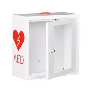 Szafka AED ASB1020 biało-czerwona