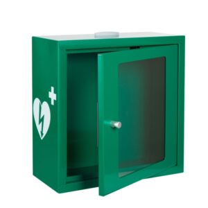 Mała szafka AED ASB2020 zielono-biała