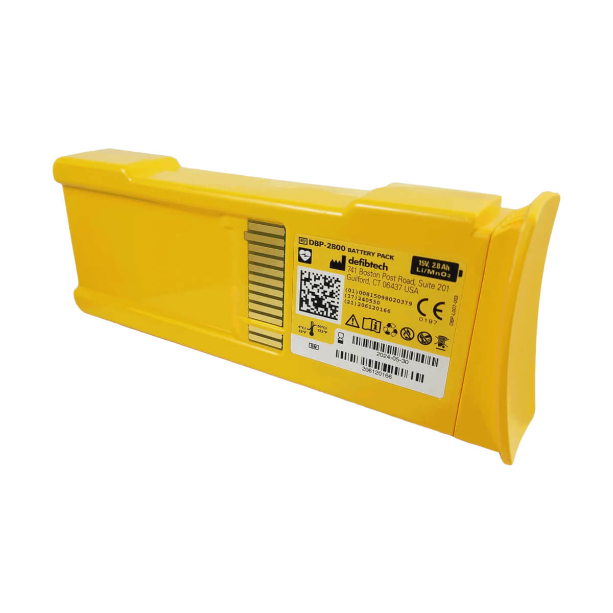 oryginalna bateria defibtech lifeline 7-letnia do defibrylatora AED z baterią pomocniczą 9V