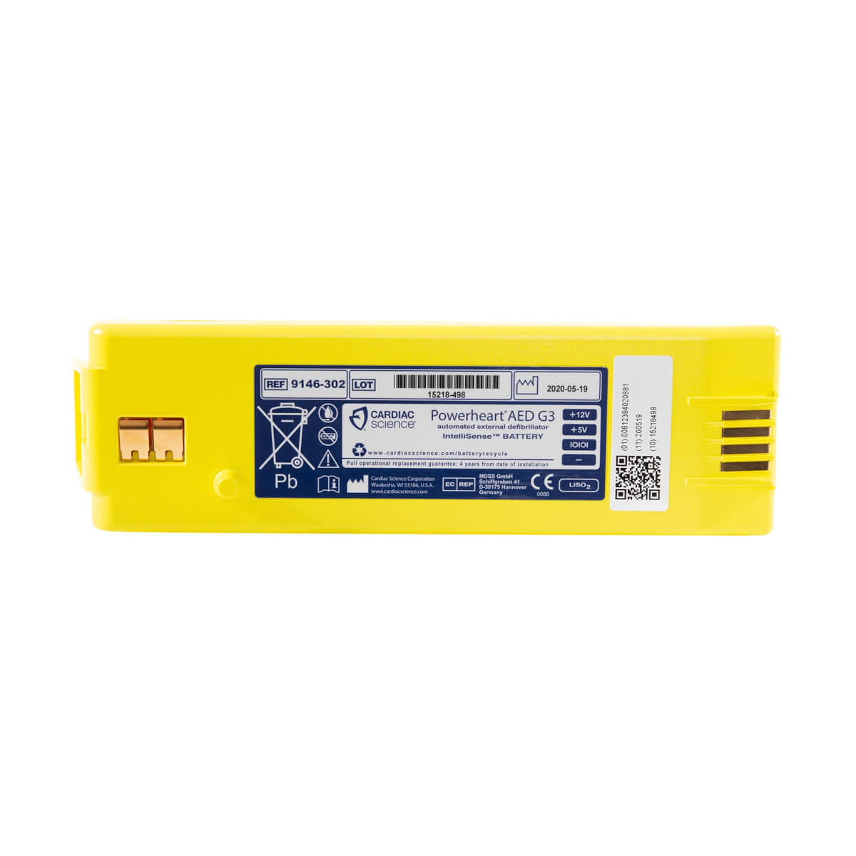 bateria cardiac science powerheart g3