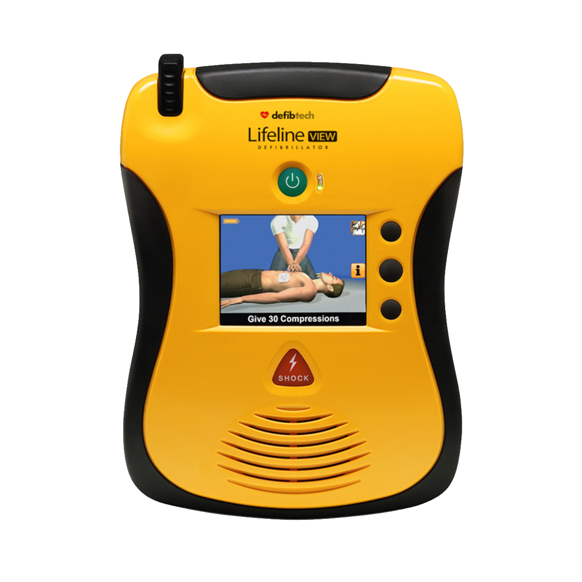 defibrylator Defibtech Lifeline VIEW AED z kolorowym wyświetlaczem LCD