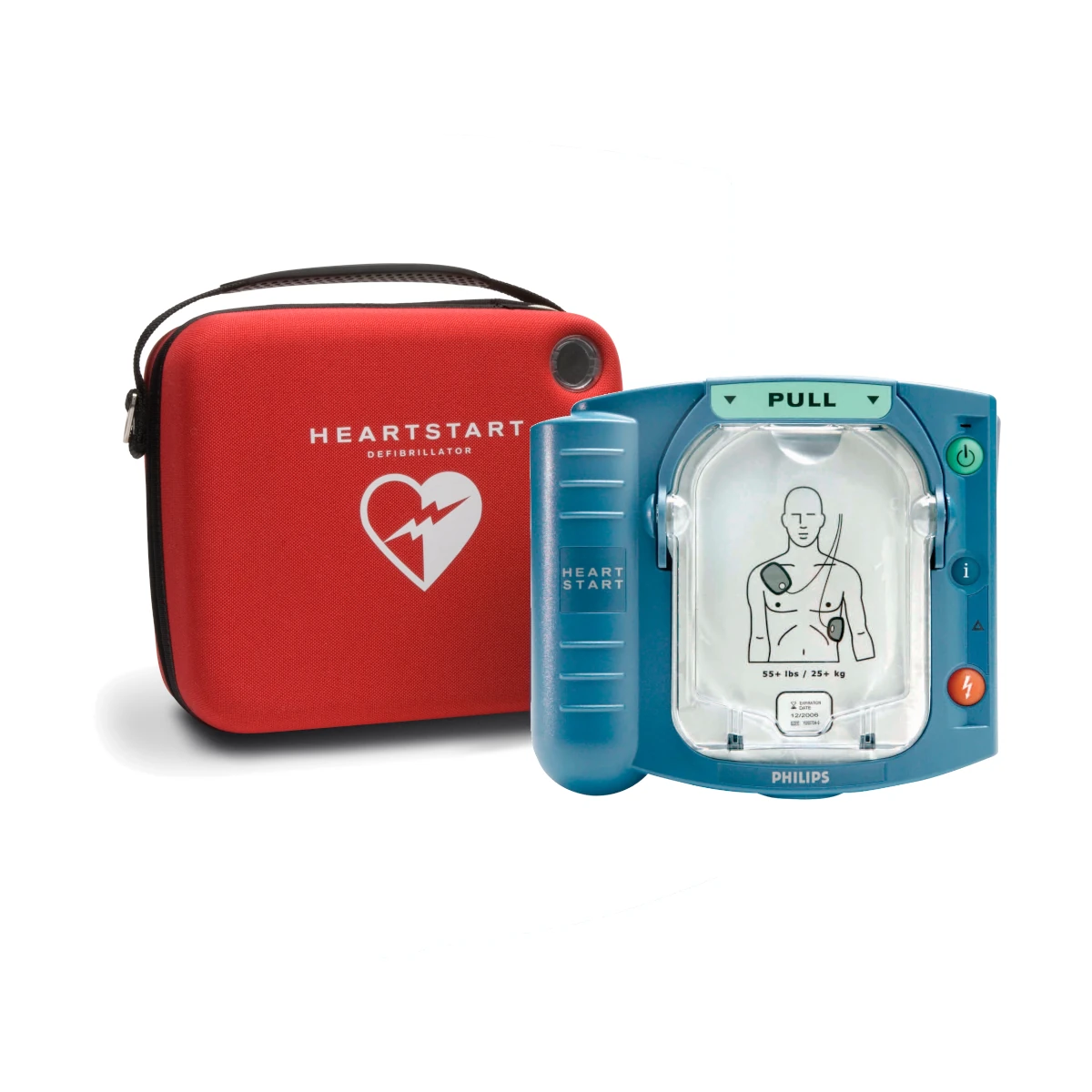 Philips HeartStart HS1 torba standard defibrylator AED w torbie transportowej