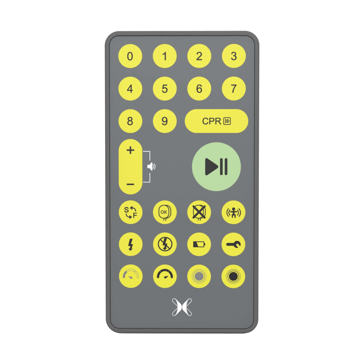 Defibrylator szkoleniowy XFT 120G z opaska CPR