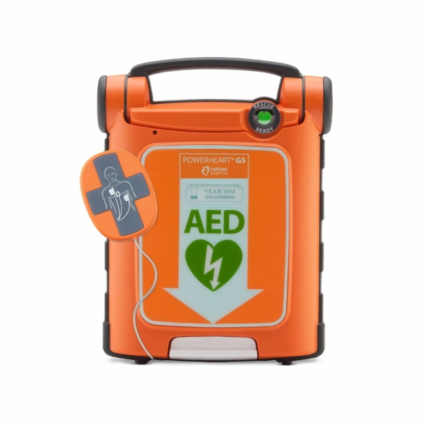 defibrylator powerheart g5 icpr w pełni automatyczny z technologią informacji zwrotnej RKO