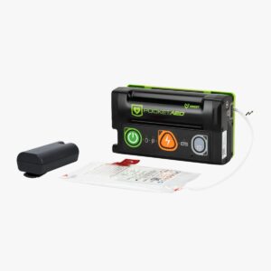 kieszonkowy defibrylator vivest p1 akumulator z ładowalną baterią litowo-jonową