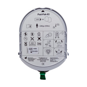 Adult Pad-Pak – electrodes and battery for Samaritan PAD
