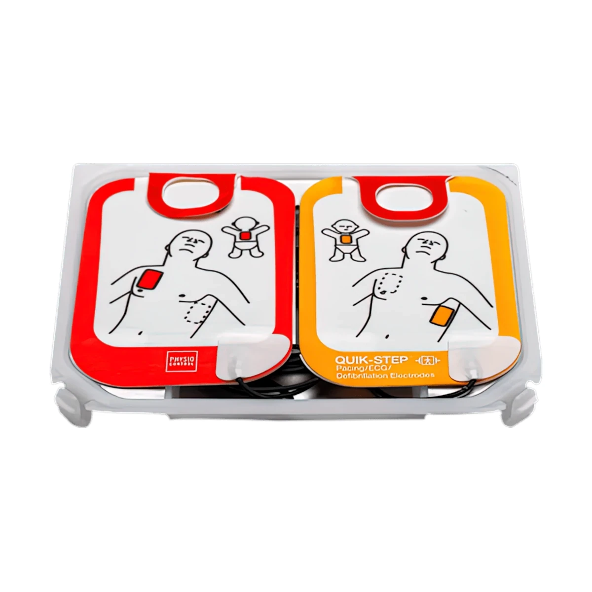 elektrody uniwersalne quik-step lifepak cr2 do defibrylatora aed dorosli dzieci physio control stryker