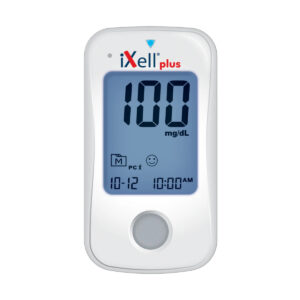 Glukometr iXell plus z podświetlanym ekranem