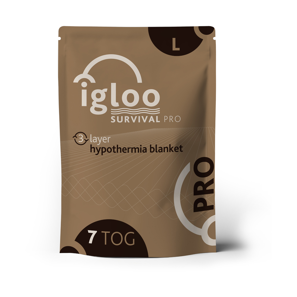 Koc termiczny IGLOO PRO Coyote Brown roz. L IG001