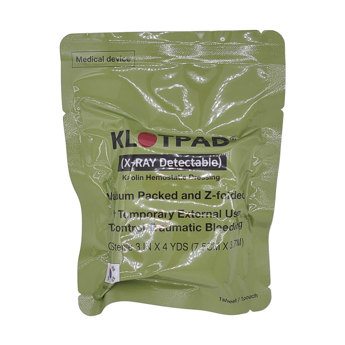Opatrunek hemostatyczny KLOTPAD Z Fold