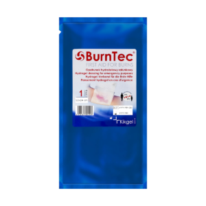 Opatrunek hydrożelowy BurnTec 12x24 cm – jałowy kompres hydrożelowy