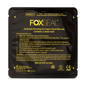 Opatrunek okluzyjny FoxSeal Occlusive – 2 opatrunki w opakowaniu