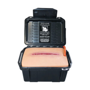 Trenażer tamowania krwotoku Techline Laceration in a Box – rana cięta