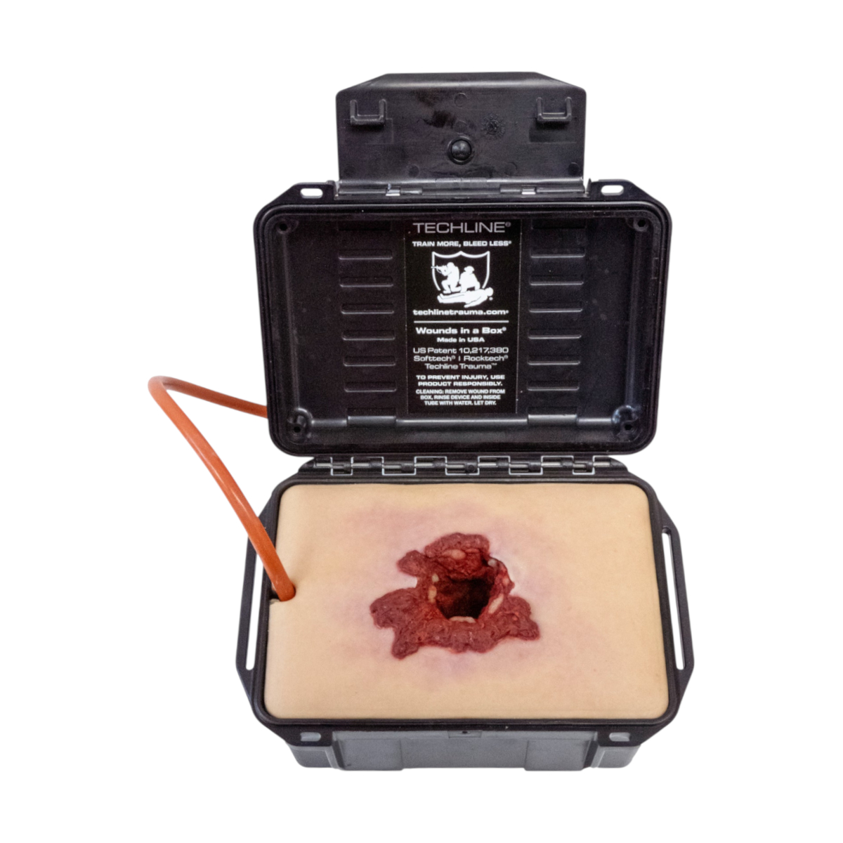 Trenazer tamowania krwotoku – rana postrzalowa Gunshot in a Box
