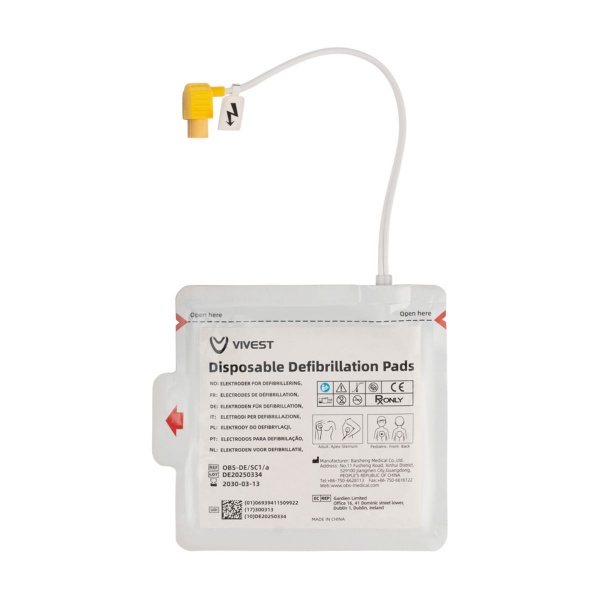 elektrody uniwersalne do vivest x1/x3 do defibrylatora aed dorosli dzieci vivest medical