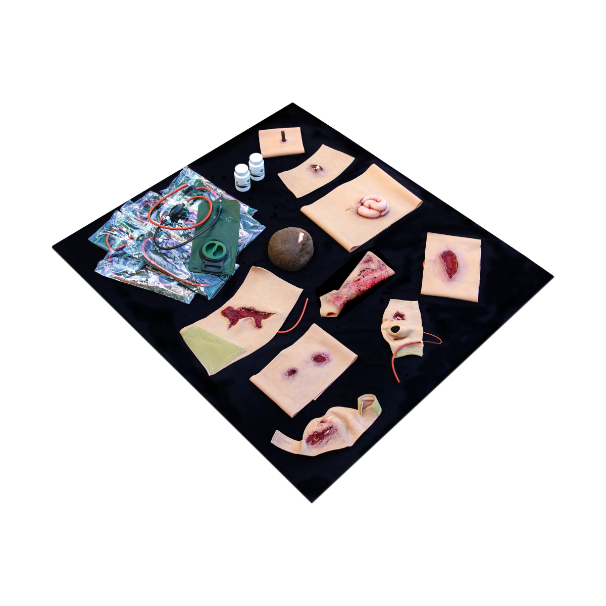 Zestaw do symulacji urazow Techline Deluxe Moulage Kit