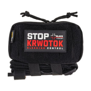 Zestaw ratowniczy STOP KRWOTOK PRO – saszetka z opaską uciskową i opatrunkiem