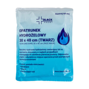 Opatrunek hydrożelowy na twarz Longbow 30 x 40 cm – jałowy, na oparzenia