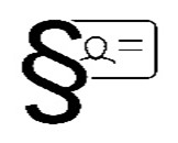 Legal basis for data processing – icon