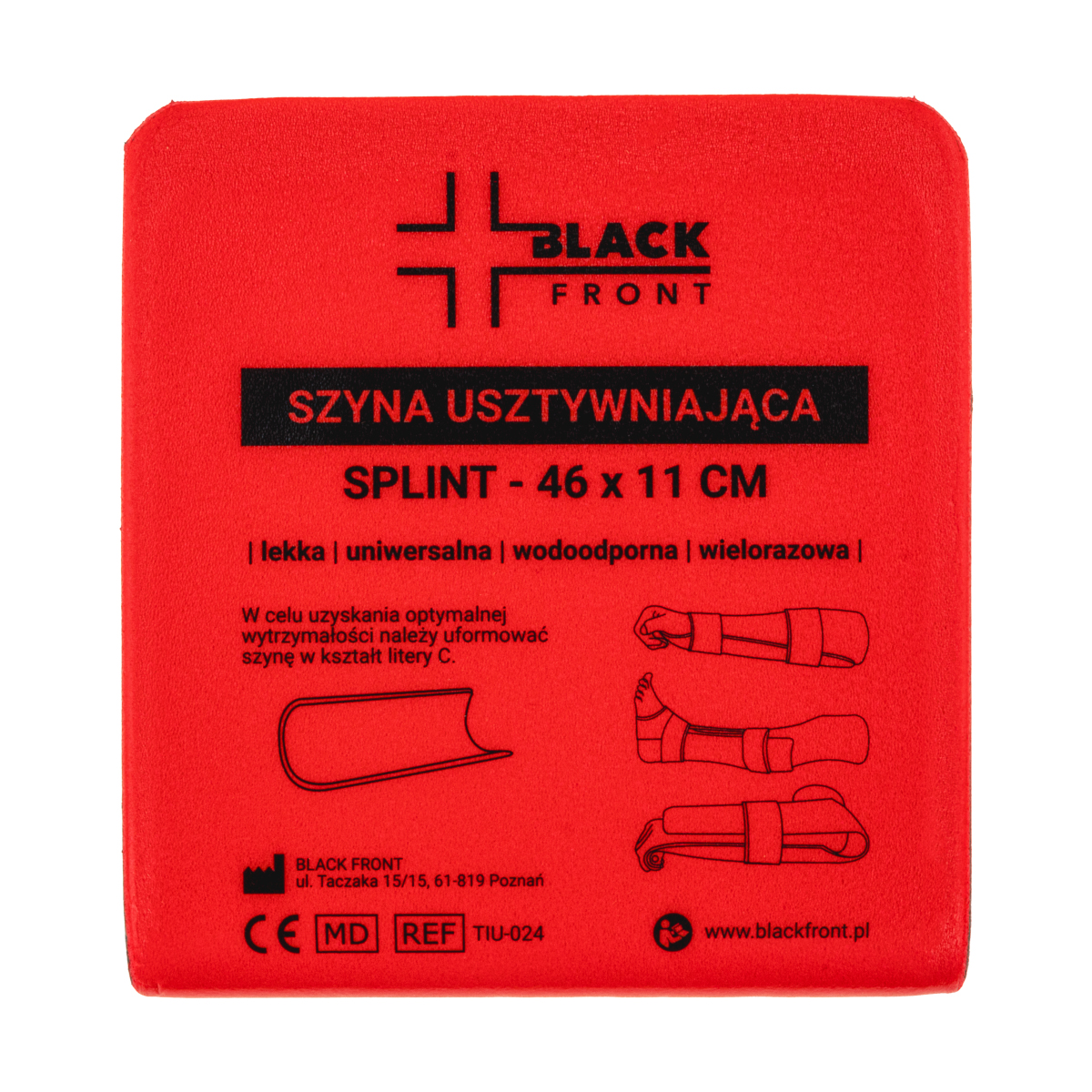 SPLINT 46 cm – short immobilisation splint 11 × 46 cm
