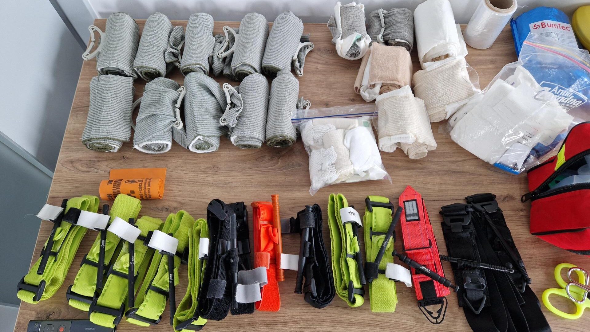 Szkolenie BLS AED - opatrunki