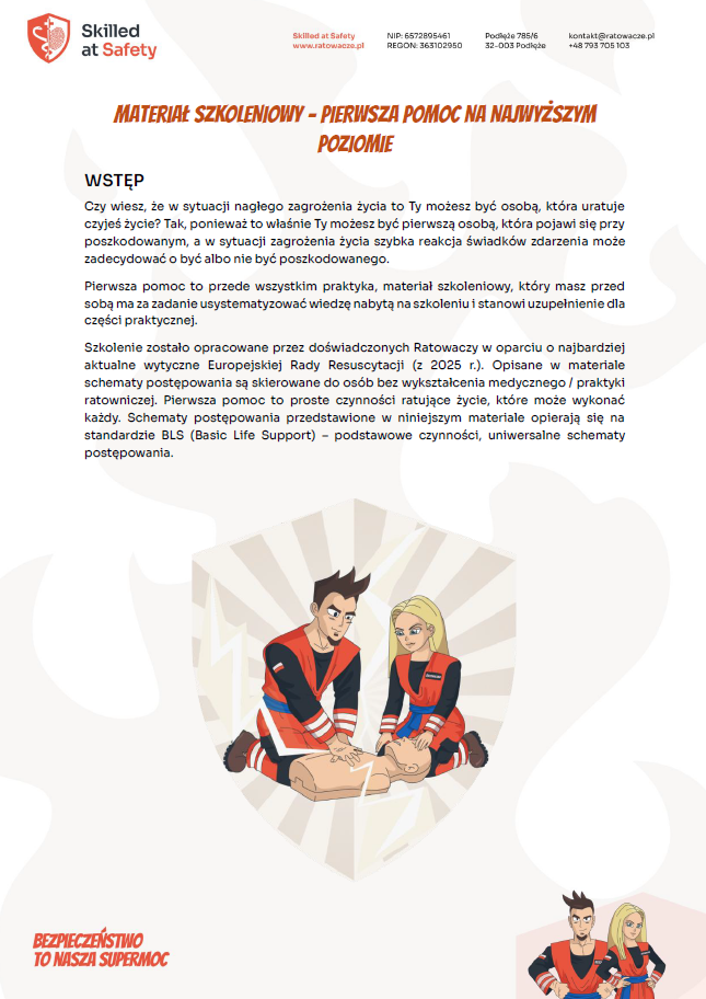The Ratowacze training handbook – introduction