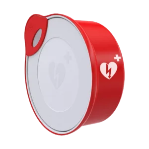Cabinaid Advanced outdoor cabinet – round heated AED cabinet