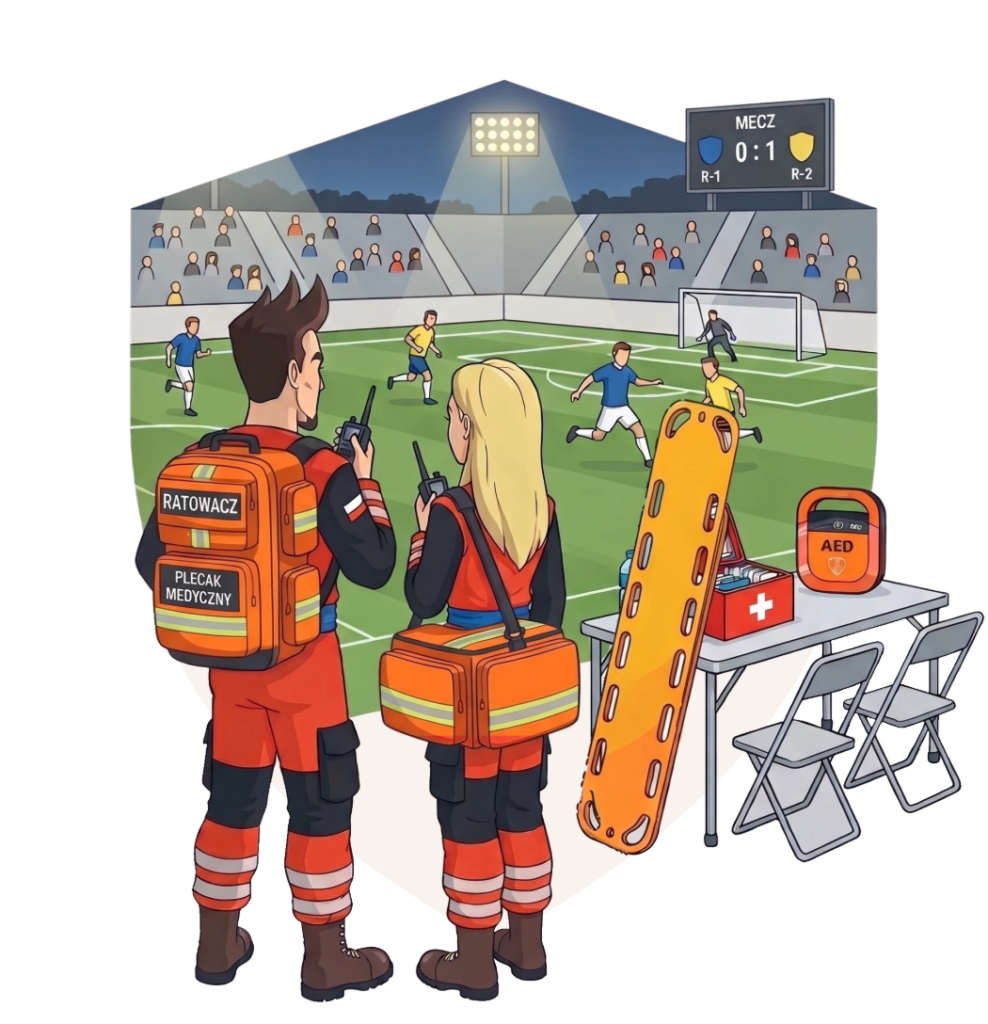 Event medical cover Zabezpieczenie medyczne imprez – Ratowacze