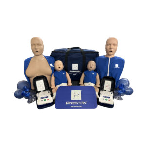 Zestaw szkoleniowy Prestan Instructor Kit z fantomami i AED w torbie na kółkach